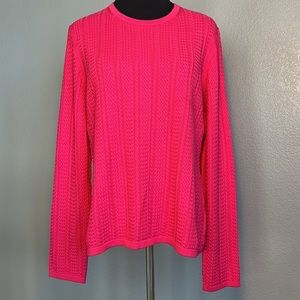 Fine Cable Knit Sweater